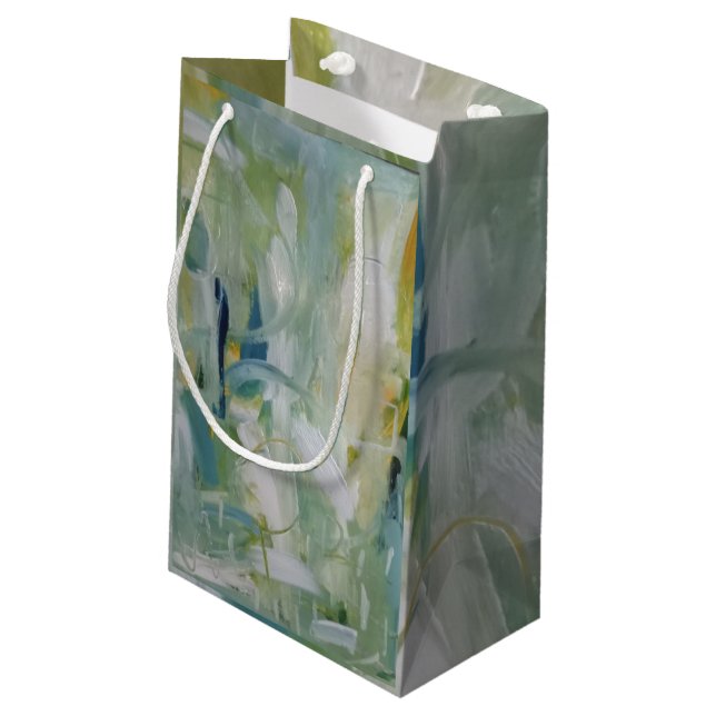 Abstract Design Gift Bag (Back Angled)