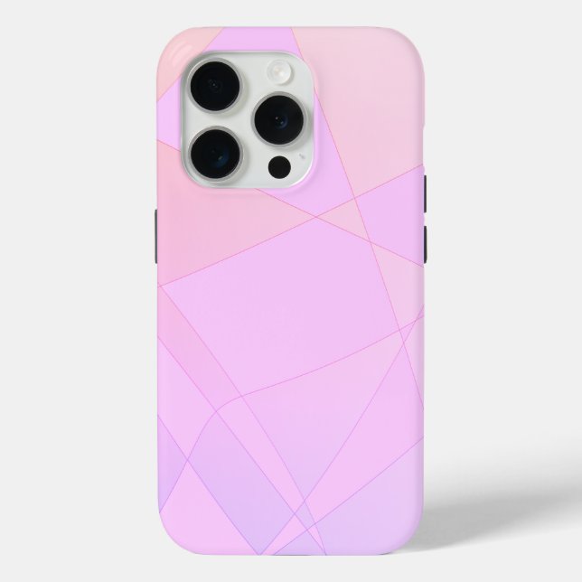 Abstract Design In Beautiful Gentle Colours Case-Mate iPhone Case (Back)