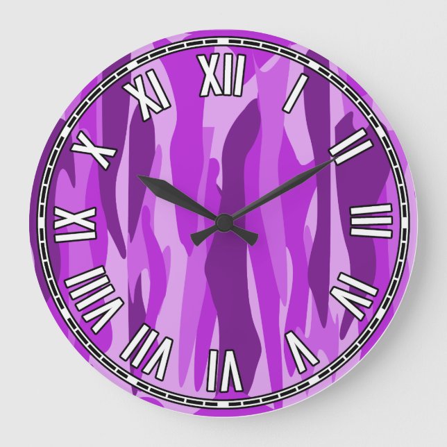 Abstract Design Large Clock (Front)