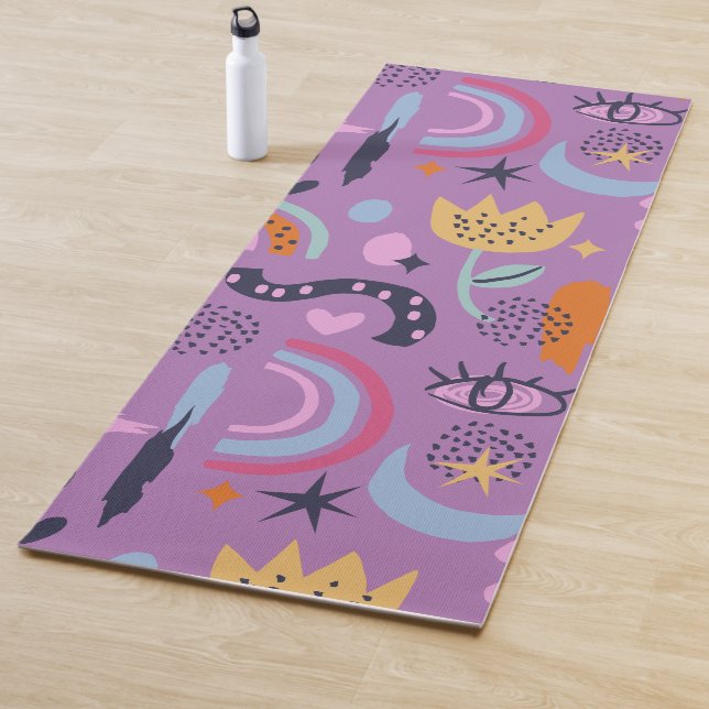 Abstract design -Modern geometric Yoga Mat (In Situ)