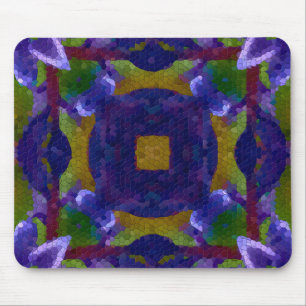 Abstract Design Mosaic Tile - Mouse Pad
