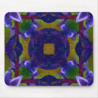 Abstract Design Mosaic Tile - Mouse Pad