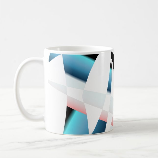 Abstract design mug (Left)