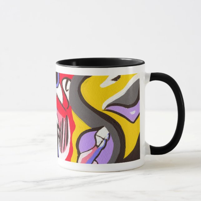 Abstract Design Mug (Right)