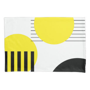 Abstract design pillowcase