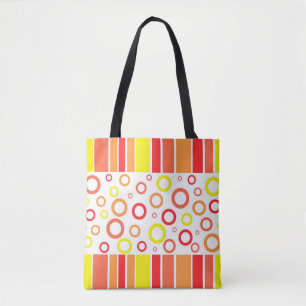 Abstract design tote bag