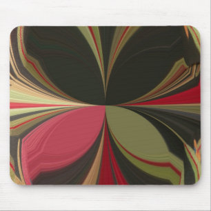 Abstract Design with Flowing Lines Art Print Mouse Pad