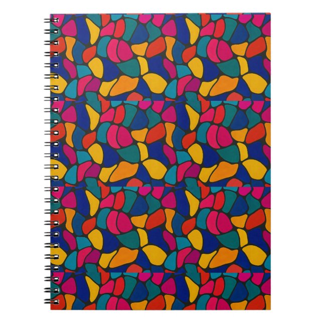 Abstract-Designed  Notebook (Front)