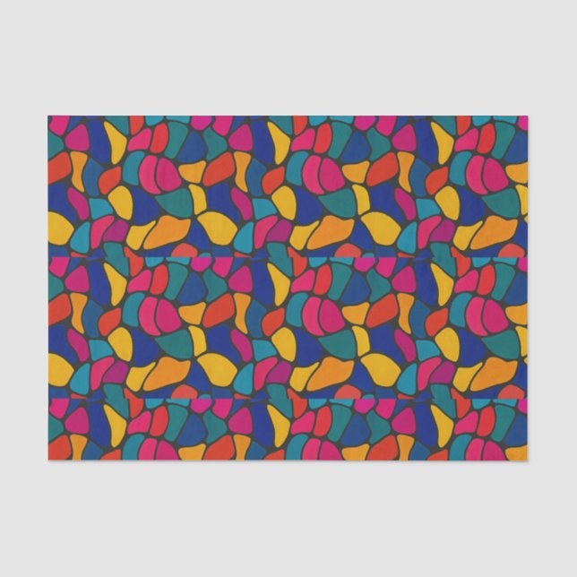 Abstract-Designed  Tissue Paper (Front)