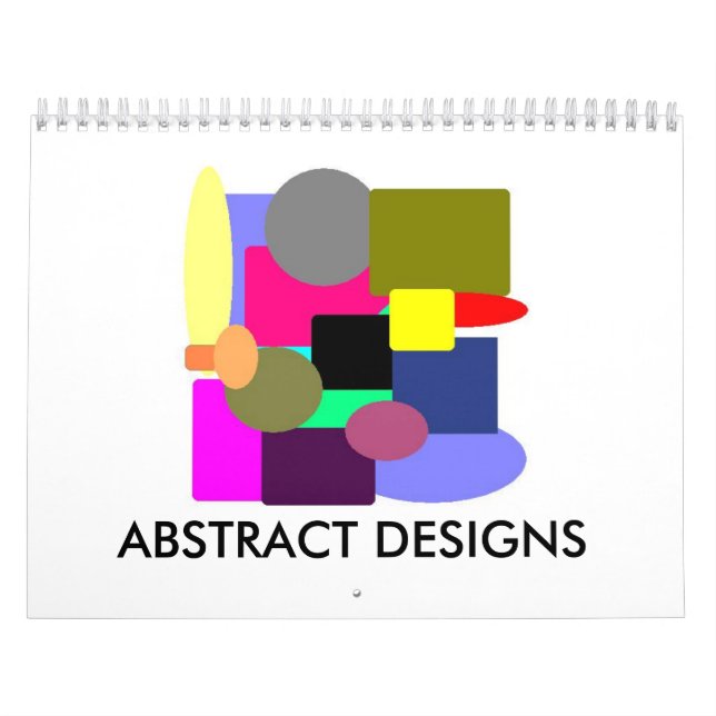 ABSTRACT DESIGNS CALENDAR (Cover)