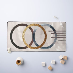 Abstract  desk mat