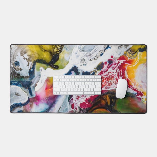 Abstract Desk Mat (Keyboard & Mouse)