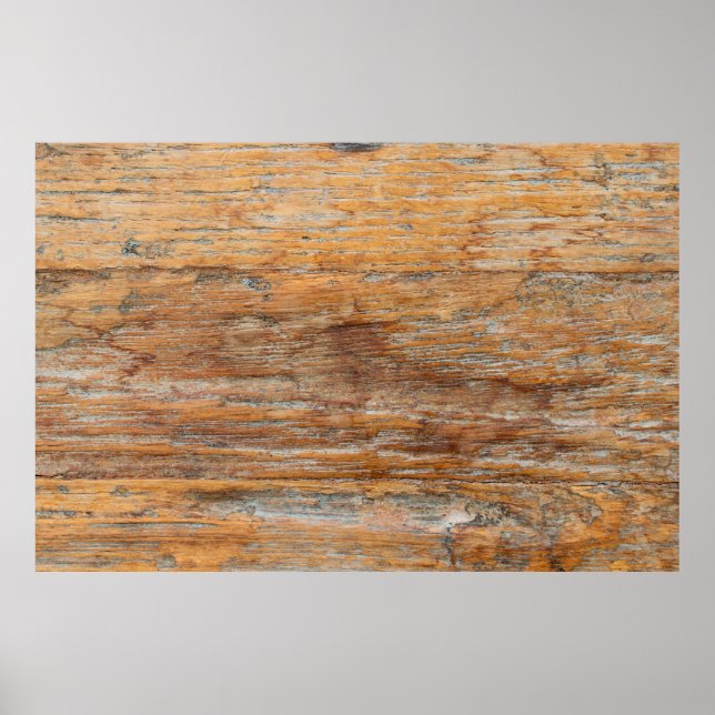 Abstract detail texture of old wooden beautiful, v poster (Front)