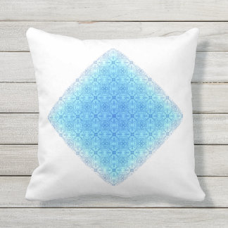 Abstract Diamond Throw Pillow