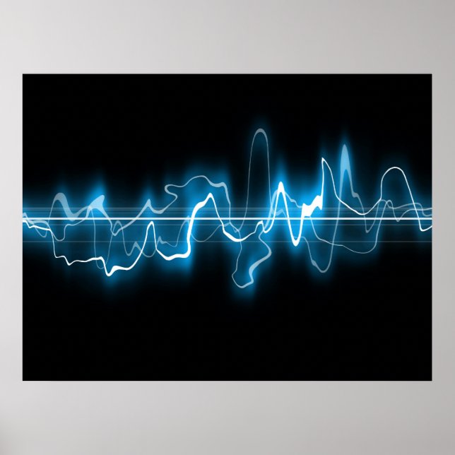 Abstract Digital Art Poster (Front)