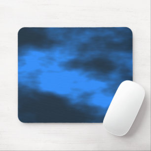 Abstract Digital Blue Mouse Pad