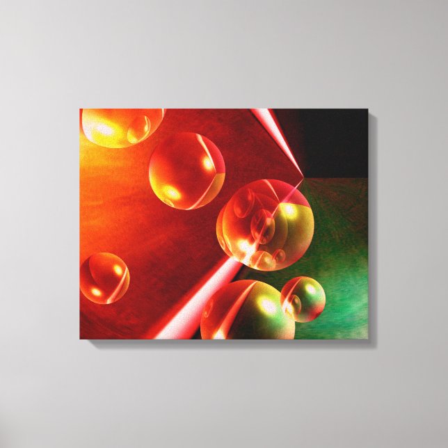 Abstract Digital Design Canvas Print (Front)