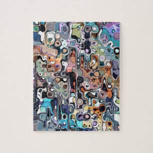 Abstract Digital Doodle 2 Jigsaw Puzzle