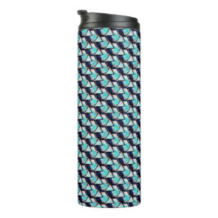 Abstract digital pattern 1204 - Thermal Tumbler