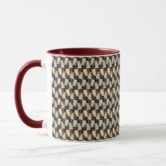 Abstract digital pattern design 1215 - Coffee Mug (Left)
