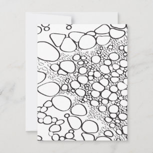 Abstract digital work 10 card