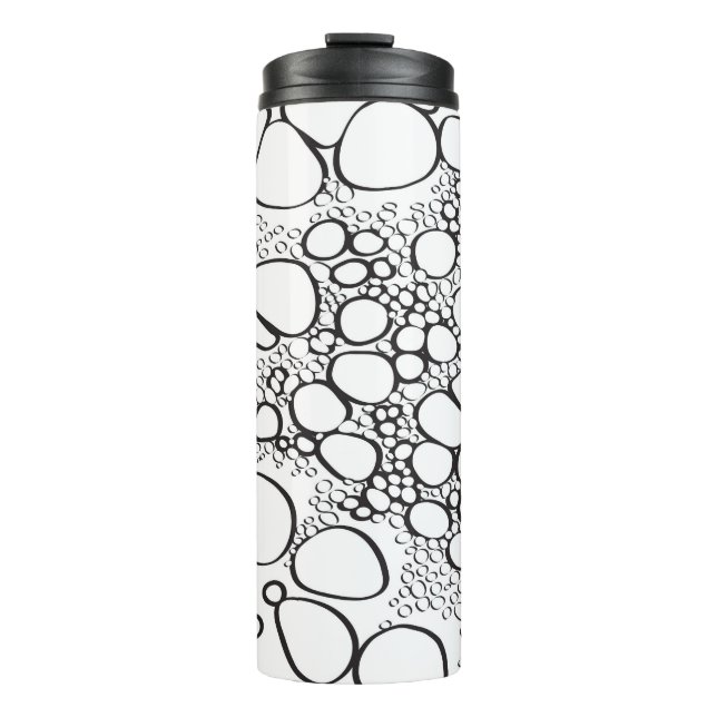 Abstract digital work 10 thermal tumbler (Front)