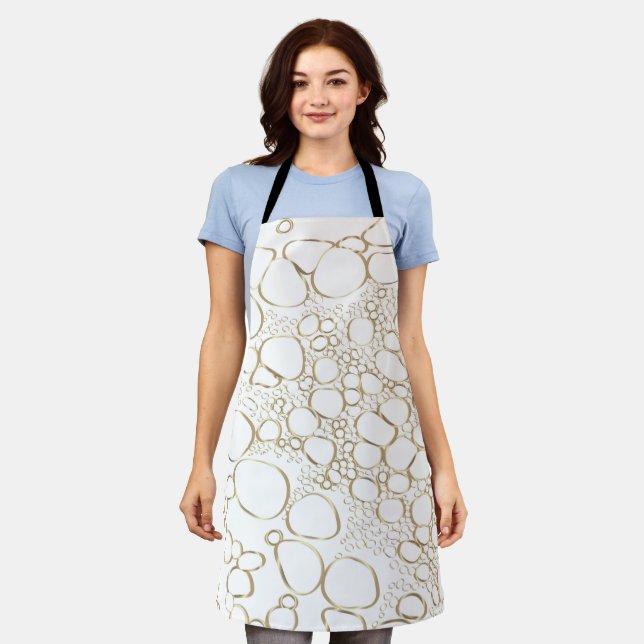 Abstract digital work 4 apron (Worn)
