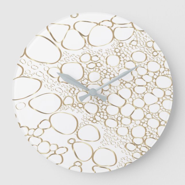 Abstract digital work 4 large clock (Front)