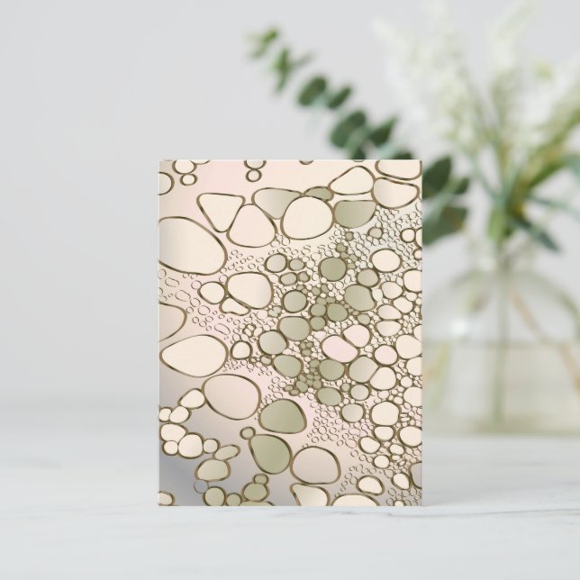 Abstract digital work 5 postcard (Standing Front)