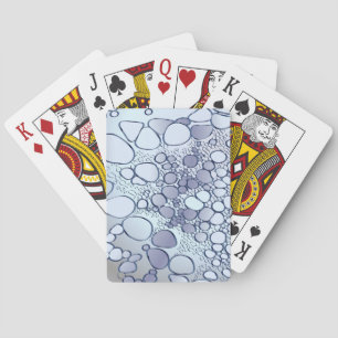Abstract digital work 6 playing cards