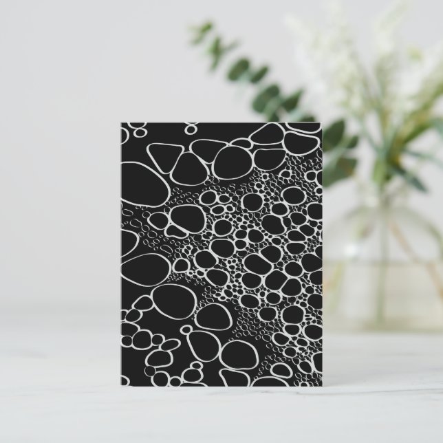 Abstract digital work 7 holiday postcard (Standing Front)