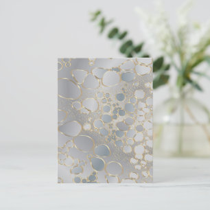 Abstract digital work postcard