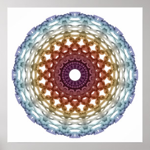 Abstract DNA Ring Poster