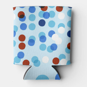 Abstract Doodle: Seamless Dot Pattern Can Cooler