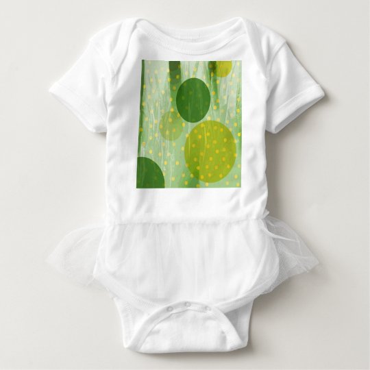 Abstract Dots Design Baby Bodysuit