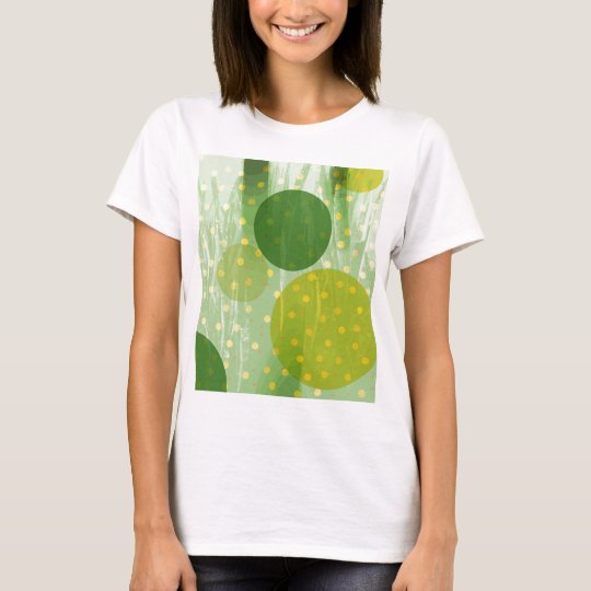 Abstract Dots Design T-Shirt