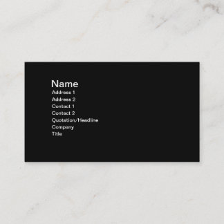 Abstract dots Science Business Card