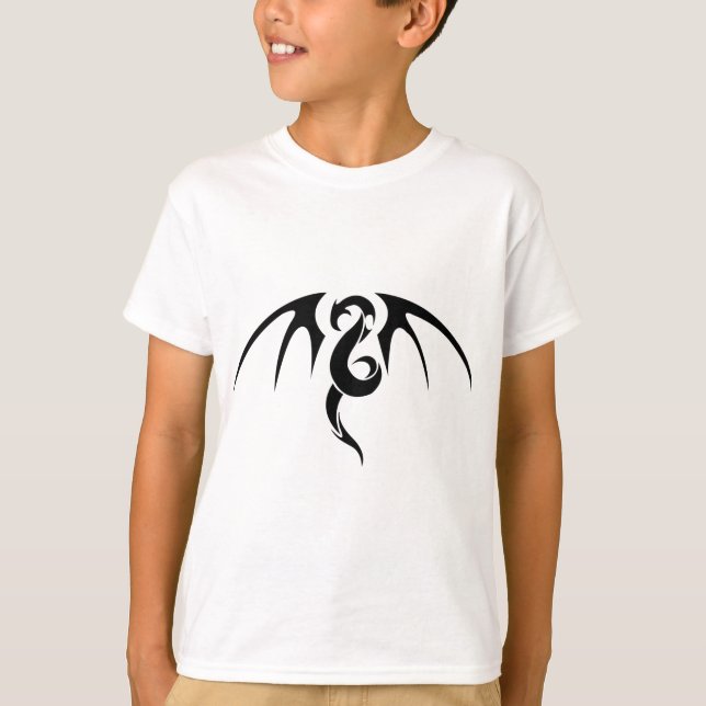 Abstract dragon art T-Shirt (Front)