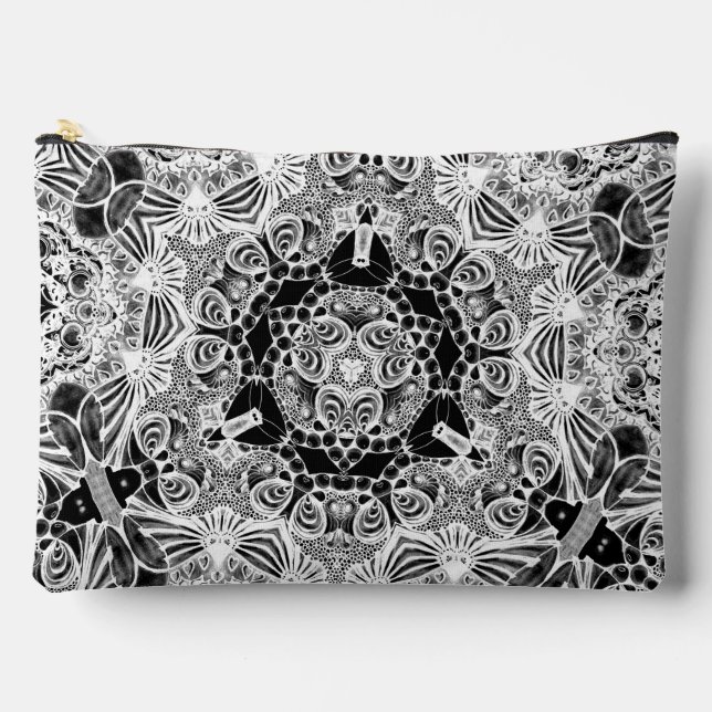 Abstract Dragonflies Accessory Pouch (Front)