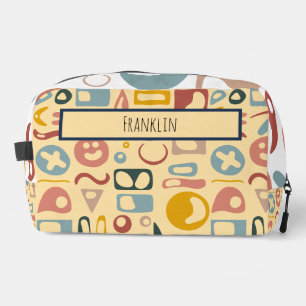 Abstract Drawing I Custom Name Dopp Kit