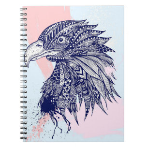 Abstract Eagle Notebook