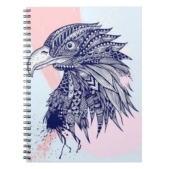 Abstract Eagle Notebook (Front)