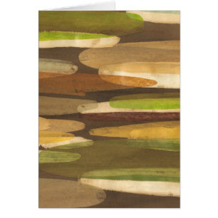 Abstract Earth Tone Landscape