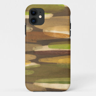 Abstract Earth Tone Landscape iPhone 11 Case
