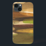 Abstract Earth Tone Landscape iPhone 13 Case<br><div class="desc">This abstract landscape was created by Megan Meagher. The earth tones of the piece give it a rustic feeling. Purchase yours today!</div>