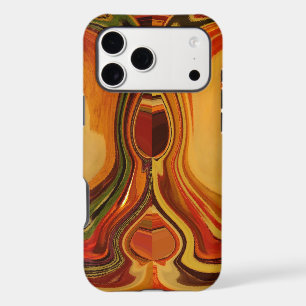 Abstract Earth Tone Swirl Art Print