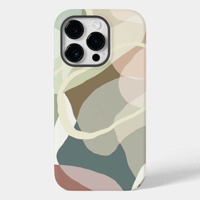 Abstract Earthiness Case-Mate iPhone Case (Back)
