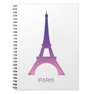 Abstract Eiffel Tower Notebook