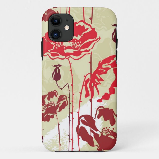Abstract Elegance floral pattern 2 Case-Mate iPhone Case (Back)