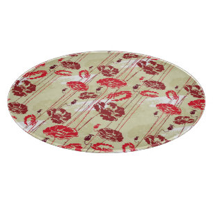 Abstract Elegance floral pattern 2 Cutting Board